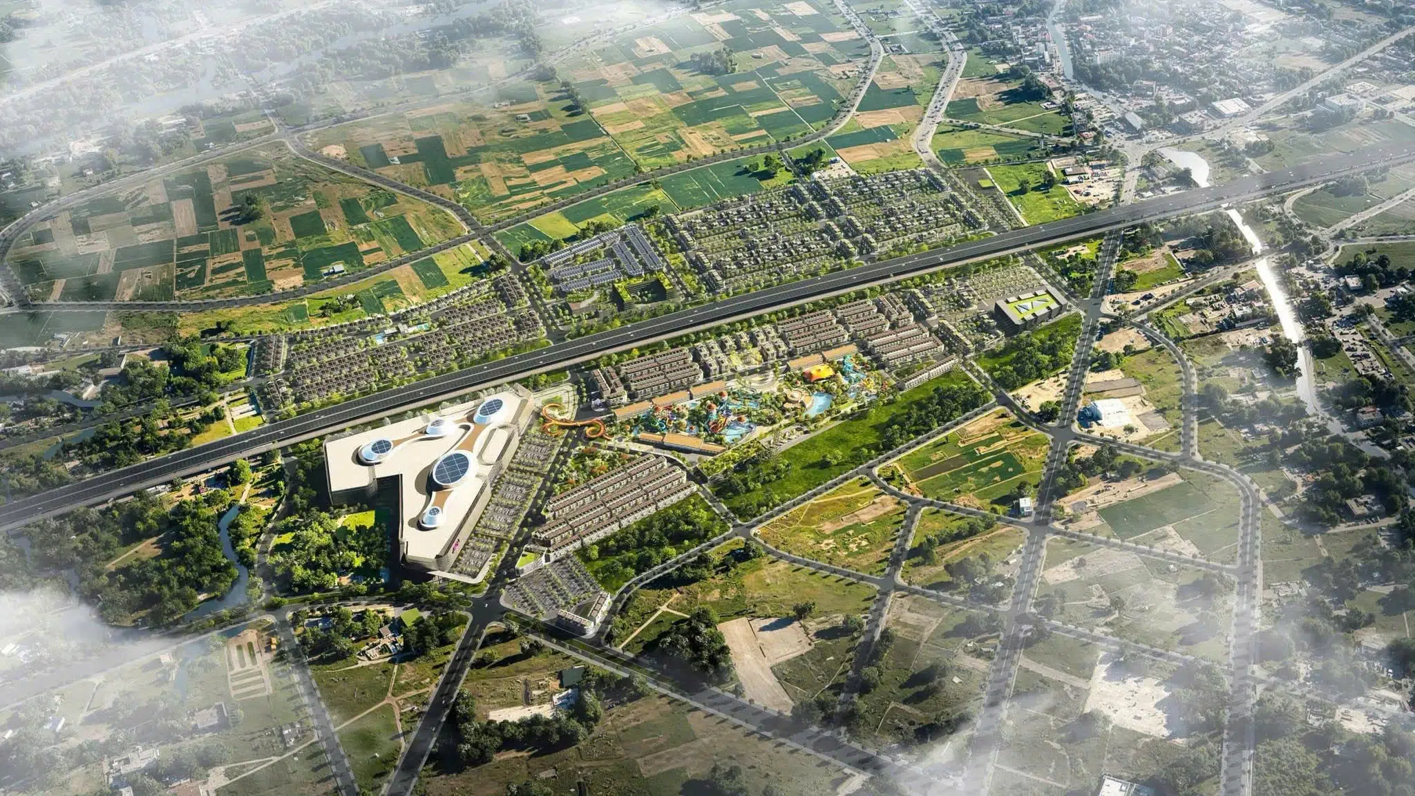 Phoi canh thanh phu centre point long an